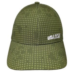 Apex Gun Parts Snapback Hat Green One Size Adjustable Embroidered